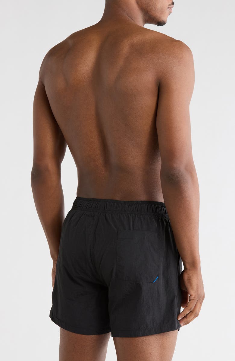 BOSS Okko Swim Trunks, Alternate, color, Black