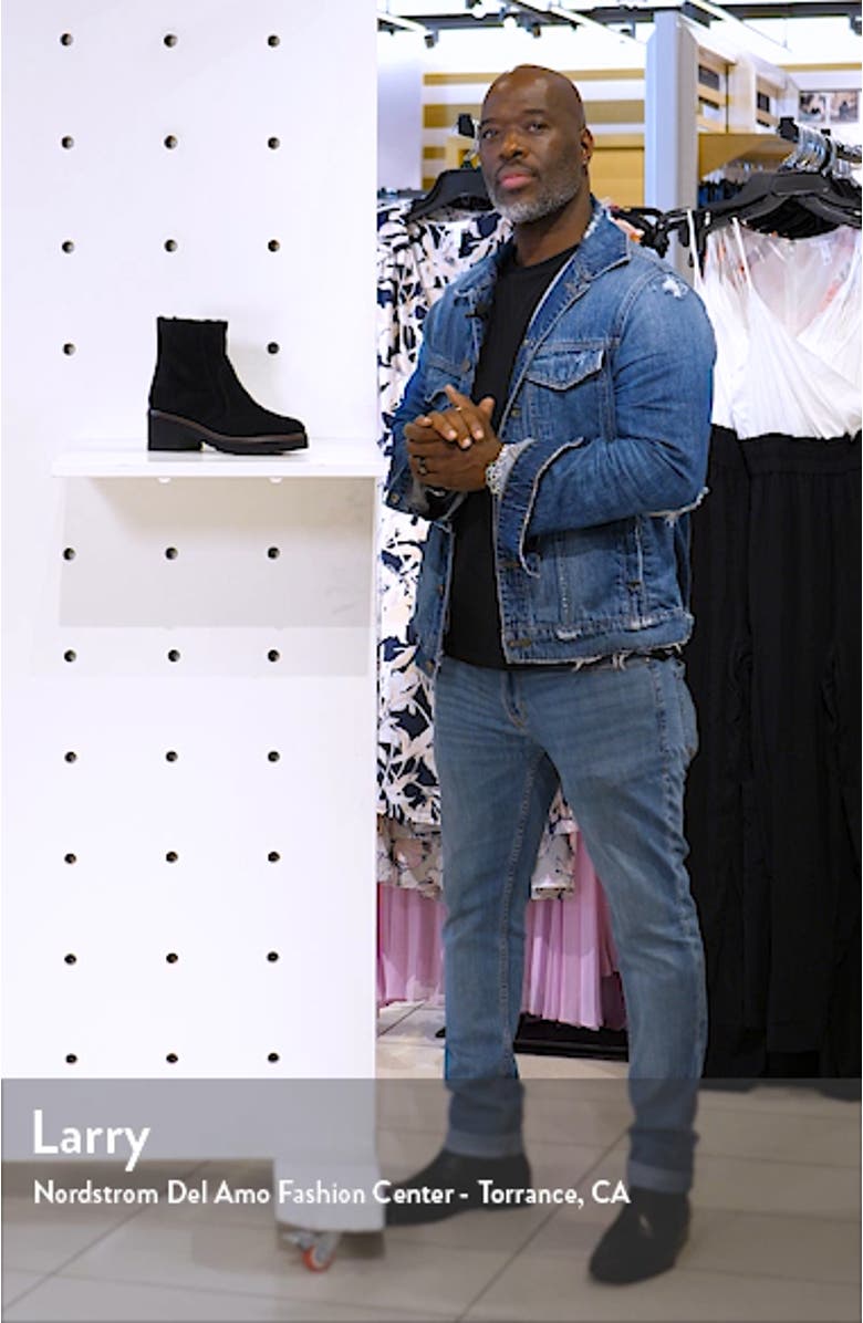 Rolet Zip Bootie with Genuine Shearling Lining, sales video thumbnail