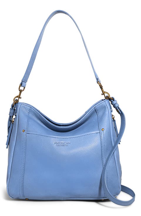 Austin Convertible Leather Shoulder Bag