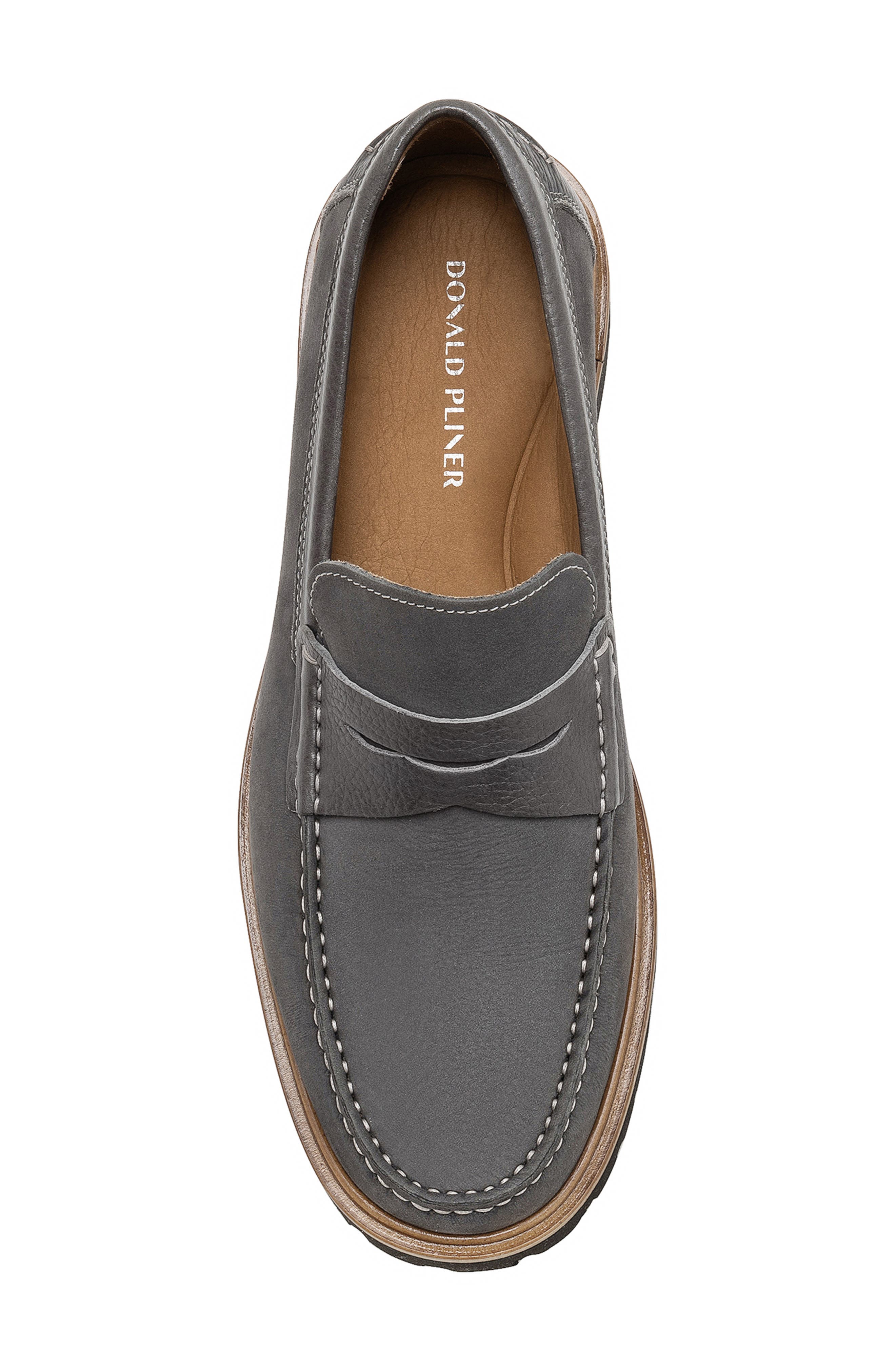 Donald Pliner Casual Leather Penny Loafer, Alternate, color, 
