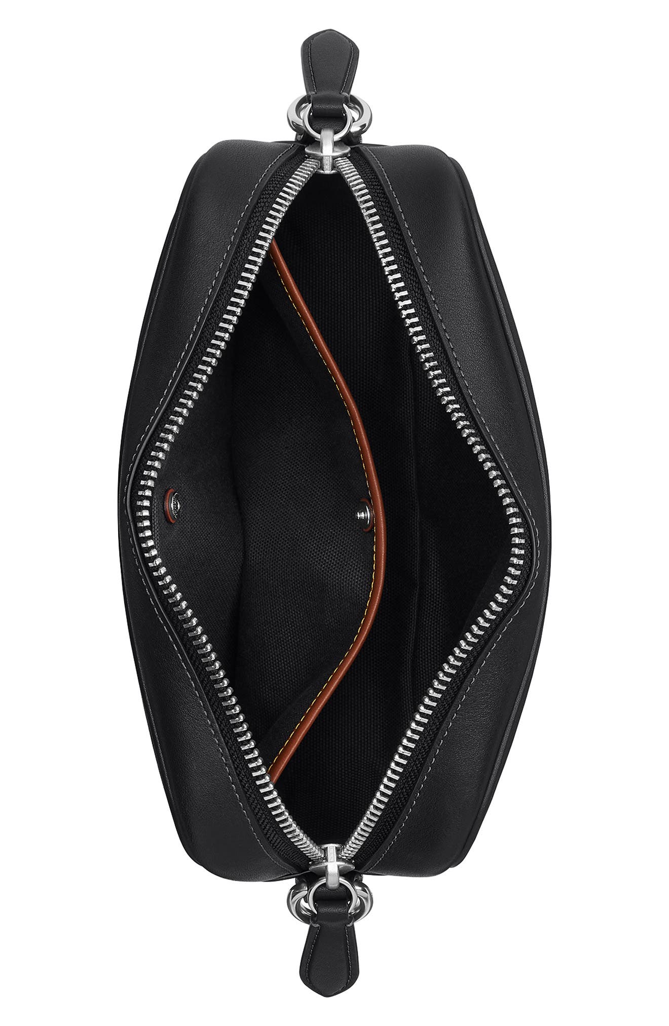 COACH Radio Camera Bag, Alternate, color, Black