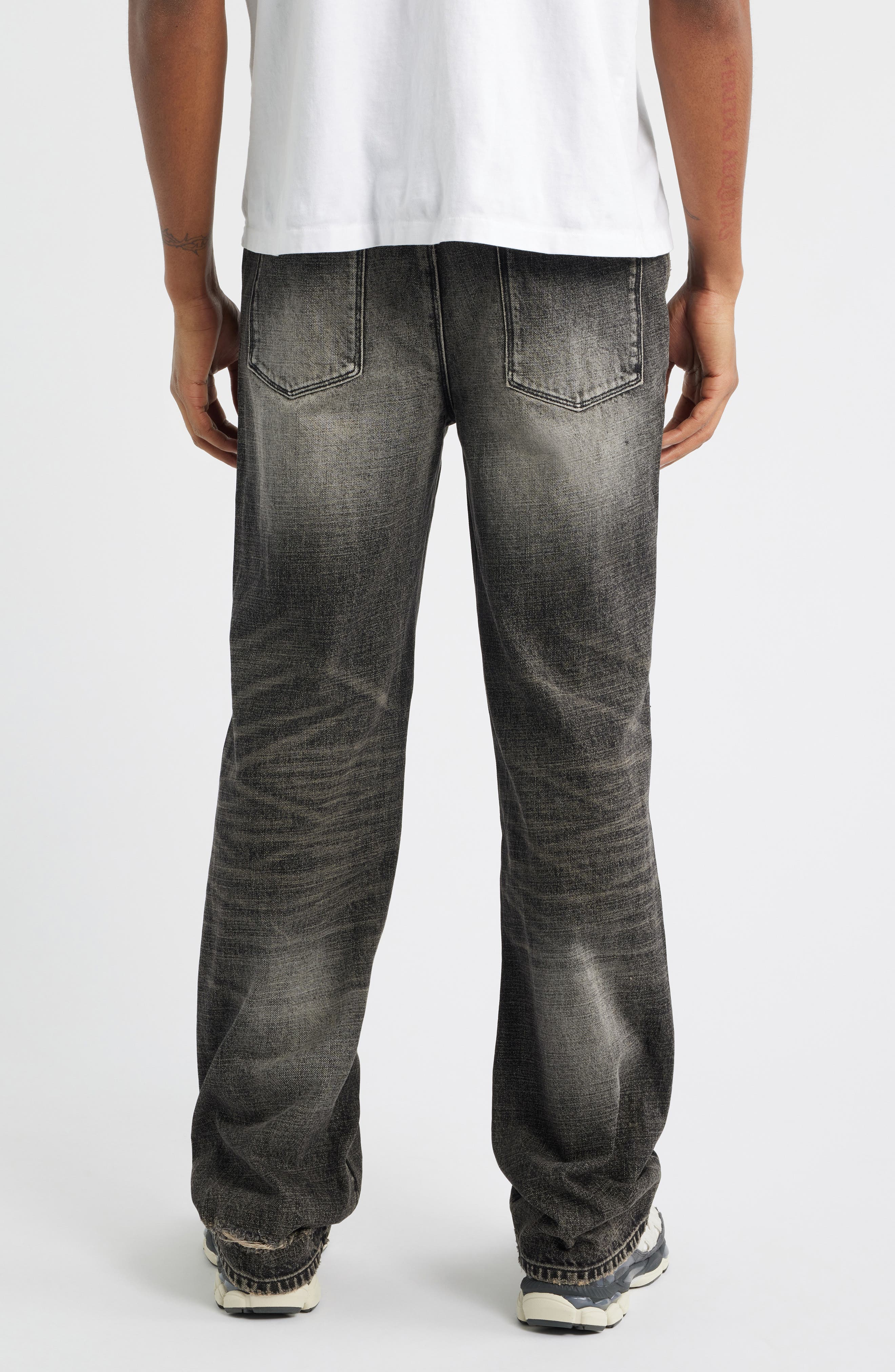 Jonas Distressed Loose Straight Leg Jeans - image 2