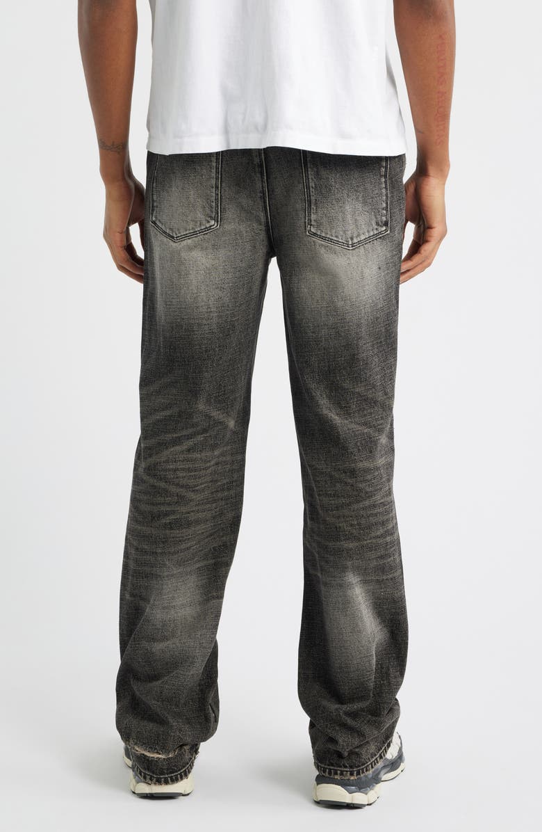 RtA Jonas Distressed Loose Straight Leg Jeans, Alternate, color, Ash Storm Side Cross