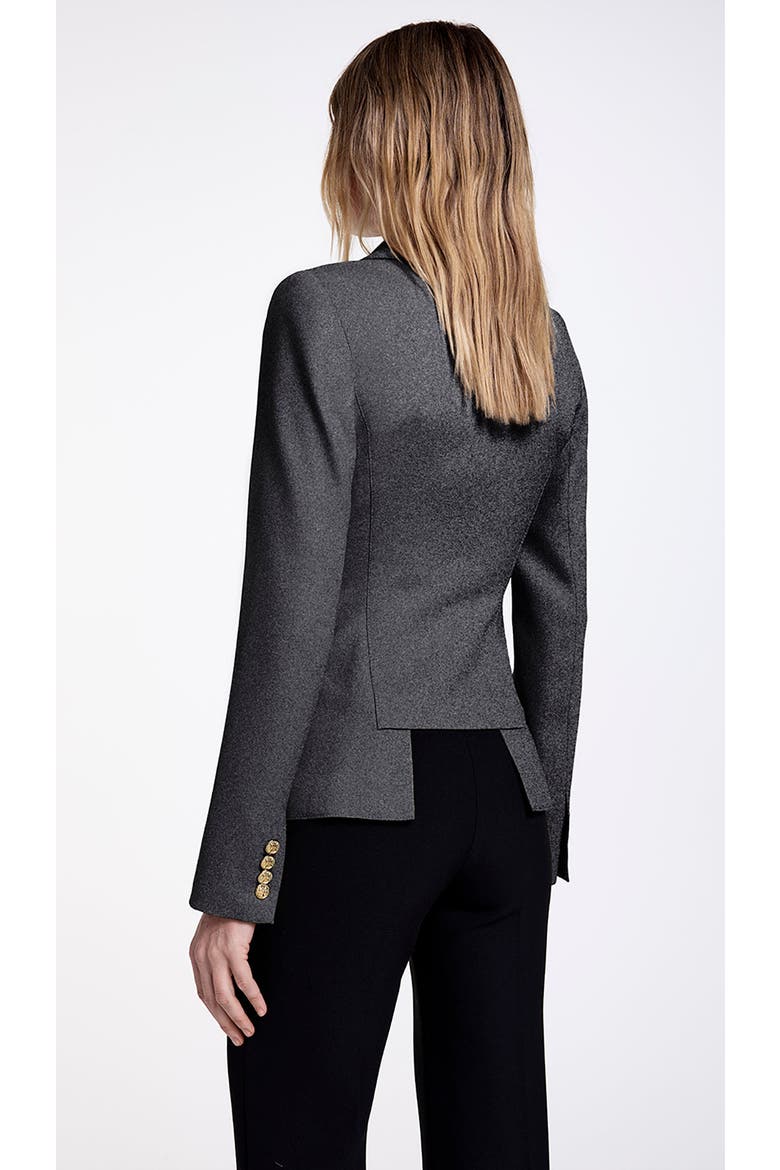 Wool Classic Duchess Blazer, Alternate, color, Charcoal