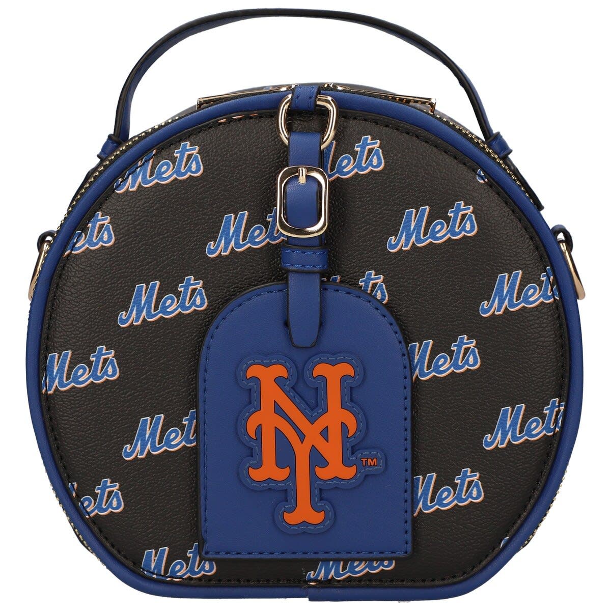 CUCE New York Mets Repeat Logo Round Bag, Main, color, 
