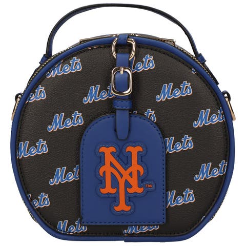 New York Mets Repeat Logo Round Bag