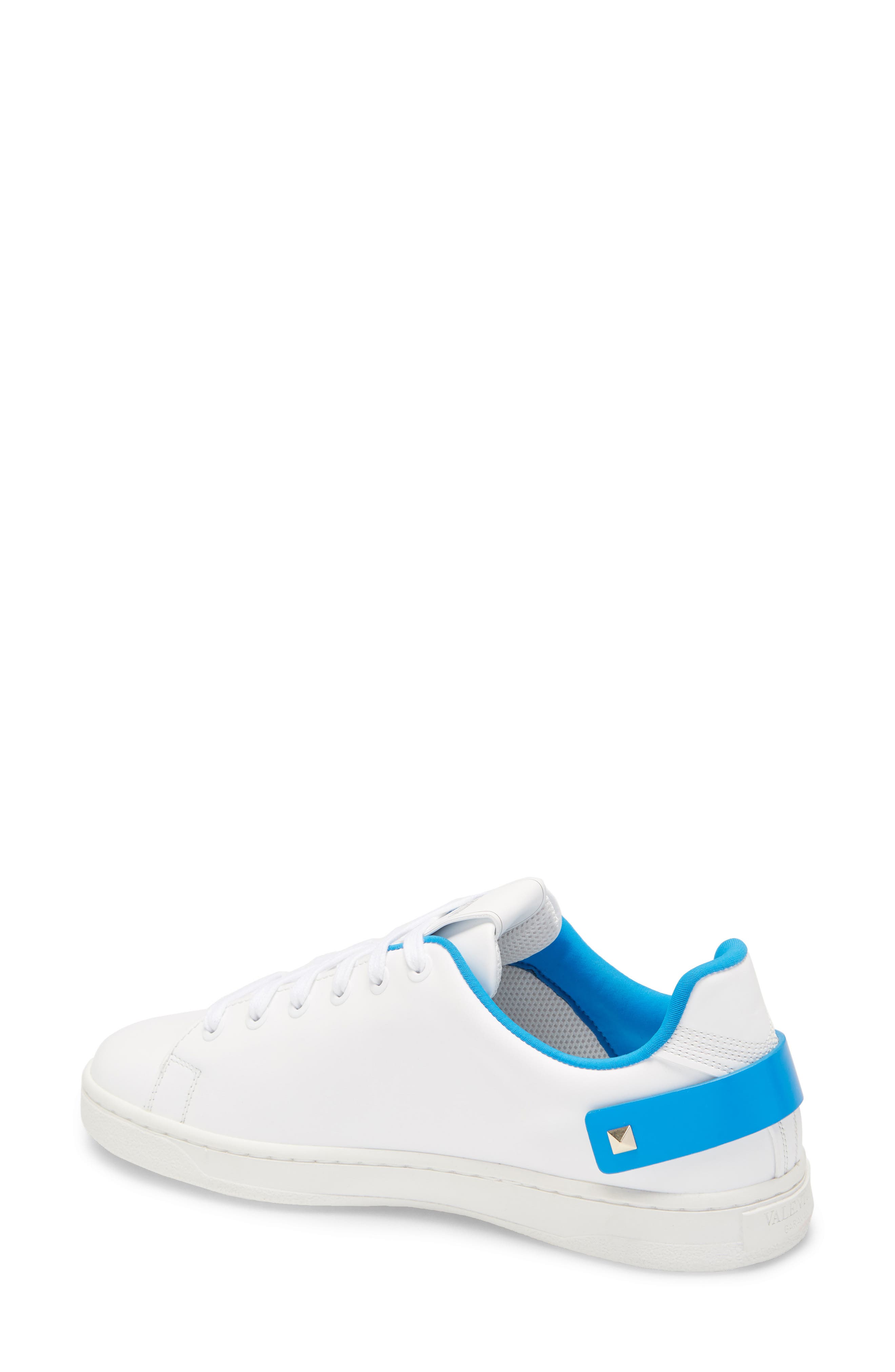 Valentino VLOGO Sneaker, Alternate, color, BLUE