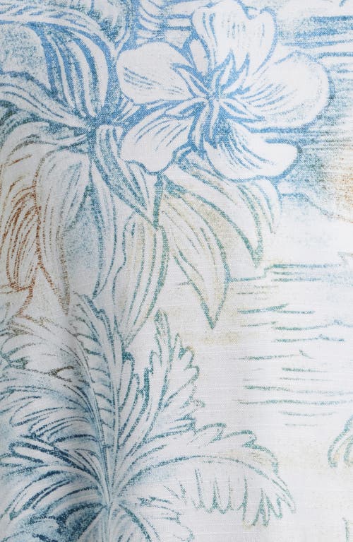 Tommy Bahama Veracruz Cay La Blanca Isles Camp Shirt In Blue