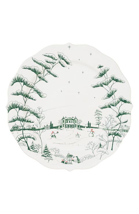 Country Estate Winter Frolic Charger Plate