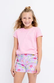 Preppy Goose Daisy Smiles Plush Lounge Shorts