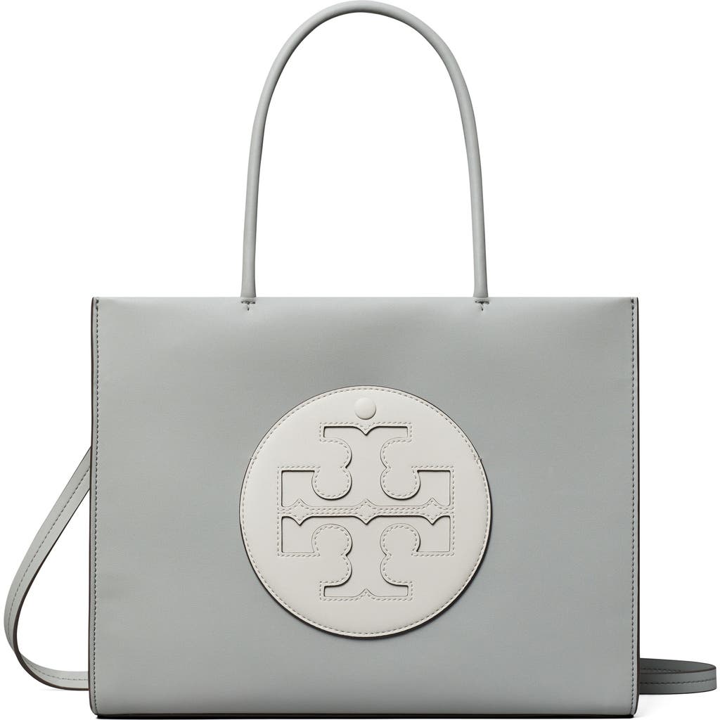 Tory Burch Small Ella Bio Colorblock Faux Leather Tote