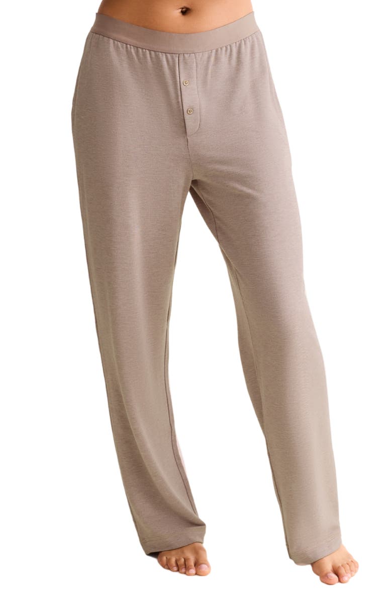 Boyfriend Pajama Pants, Main, color, OAK