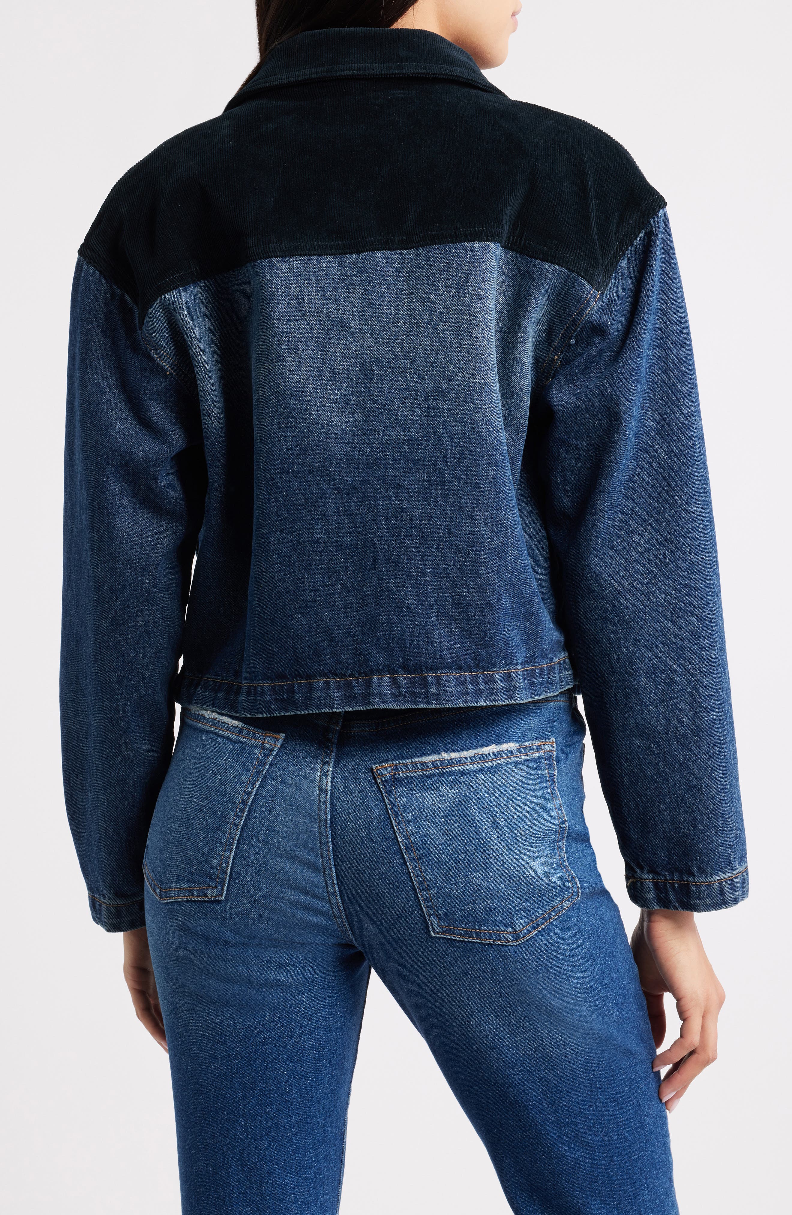 AVL Crop Denim Jacket - image 2