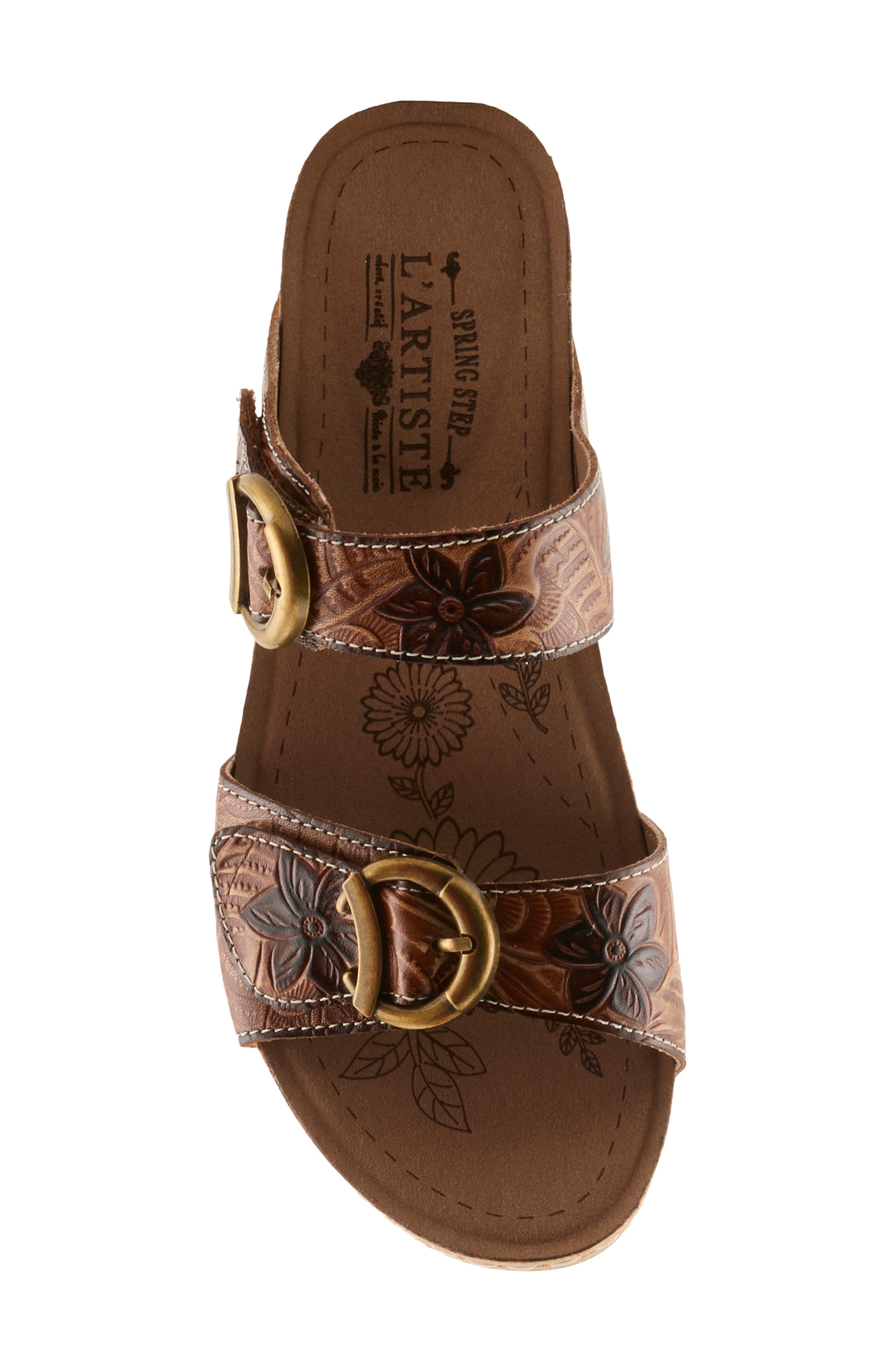 The Brass Ring Sandal, Alternate, color, TAN MULTI