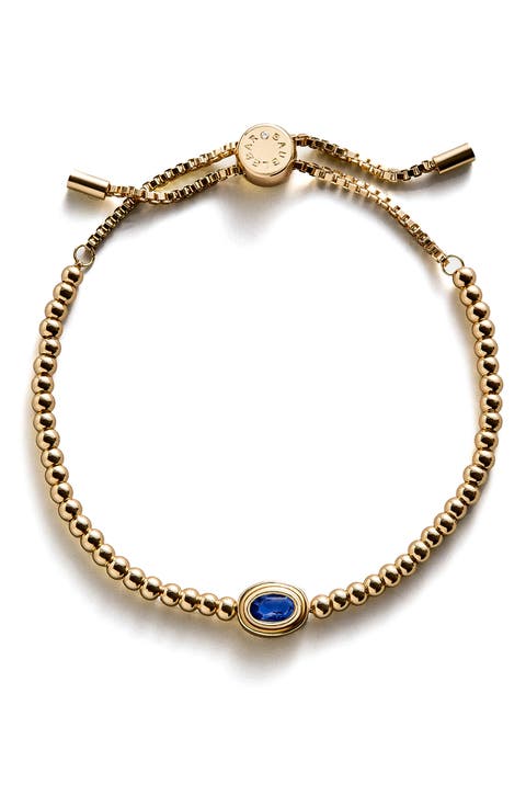 Bezel Birthstone Pisa Bracelet