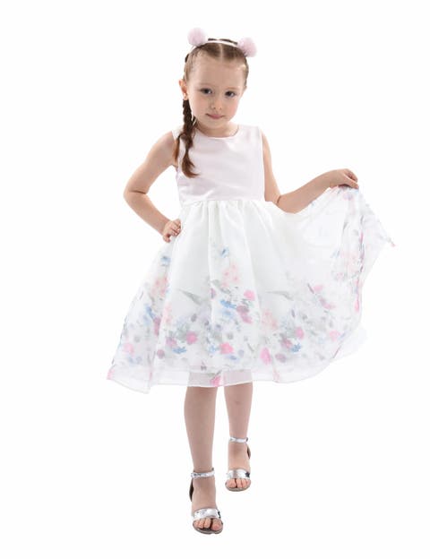 Mabel Floral Garden Organza Dress
