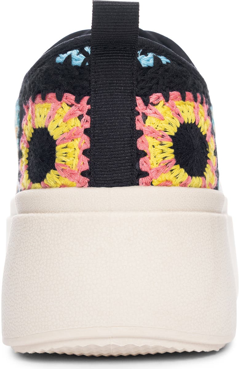 Dirty Laundry Rambling Crochet Platform Sneaker, Alternate, color,