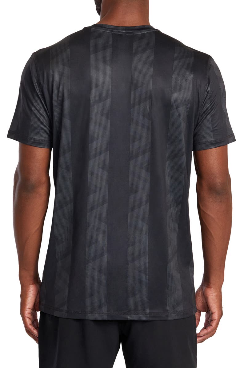 RVCA Fielder Vent Stripe Performance Graphic T-Shirt, Alternate, color, 