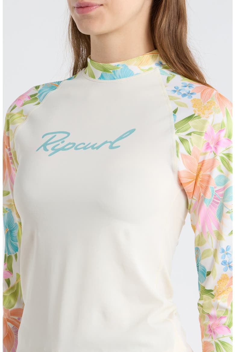 Catalina Island Long Sleeve Rashguard, Alternate, color, MULTICOLOR