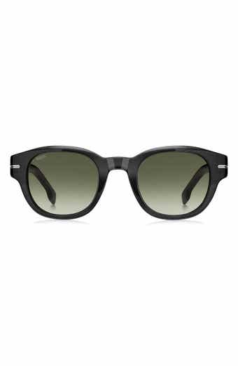 48mm Gradient Small Rectangular Sunglasses