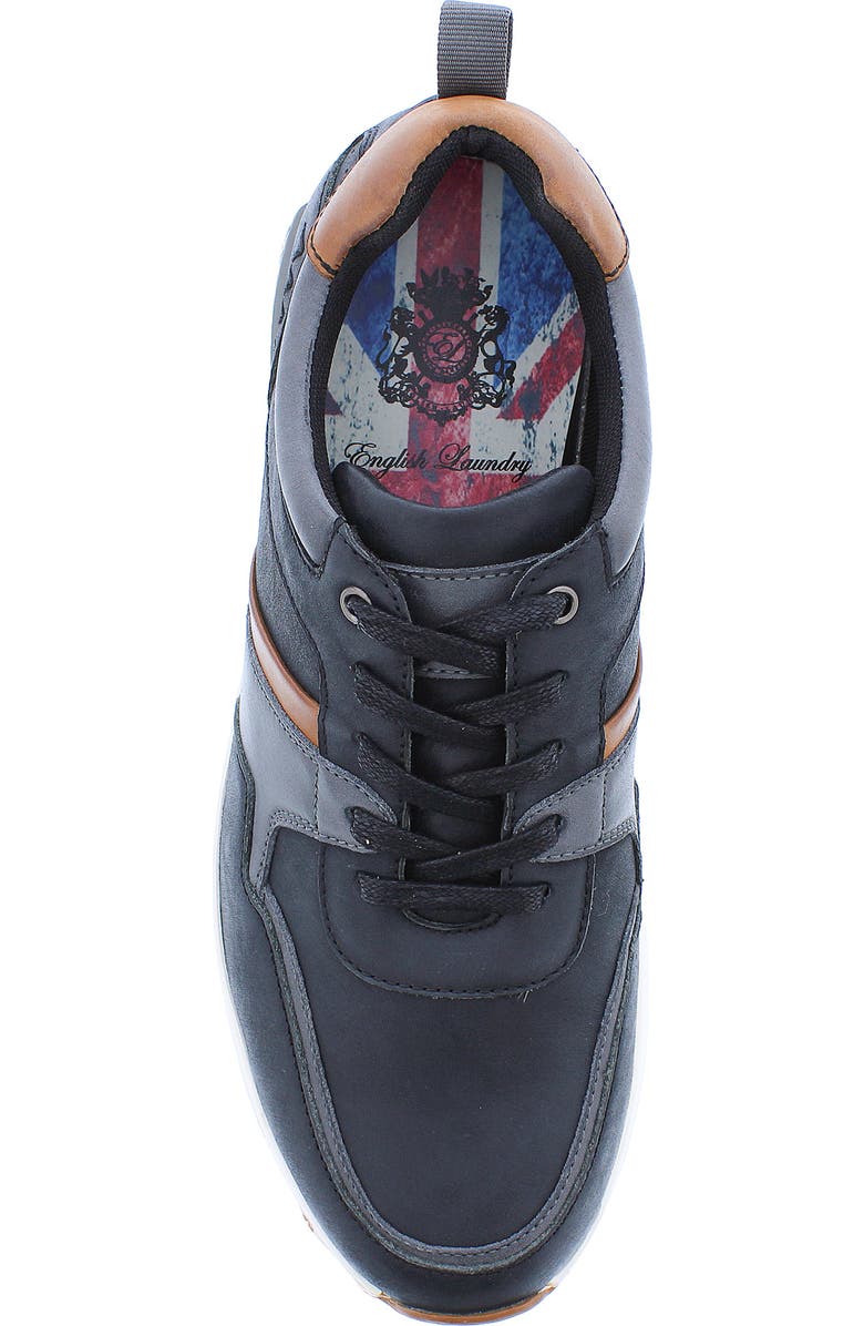 English Laundry Lohan Leather & Suede Sneaker, Alternate, color,