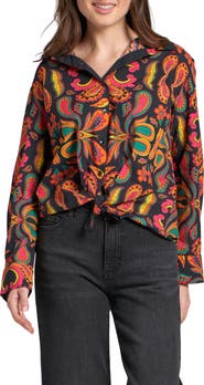APNY Boyfriend Poplin Button-Up Shirt