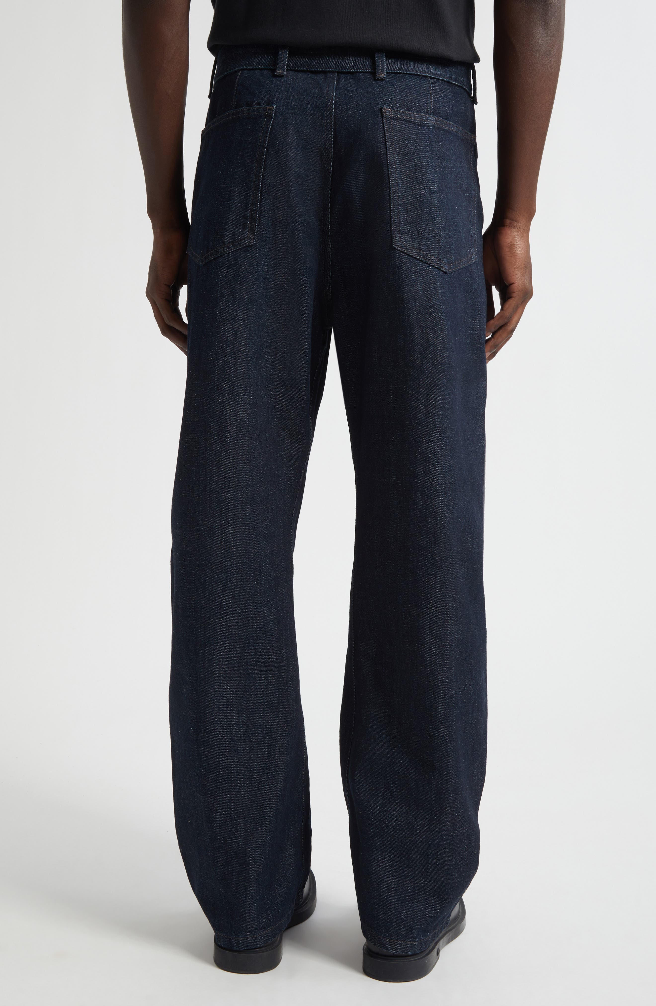 Twisted Belted Jeans - image 2