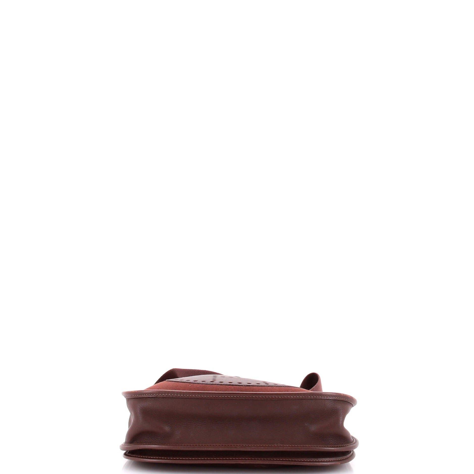 Evelyne Bag Gen II Toile and Leather PM, Alternate, color, Brown