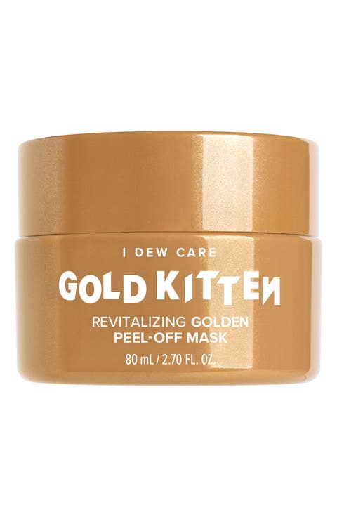 Gold Kitten Peel-Off Eye Mask