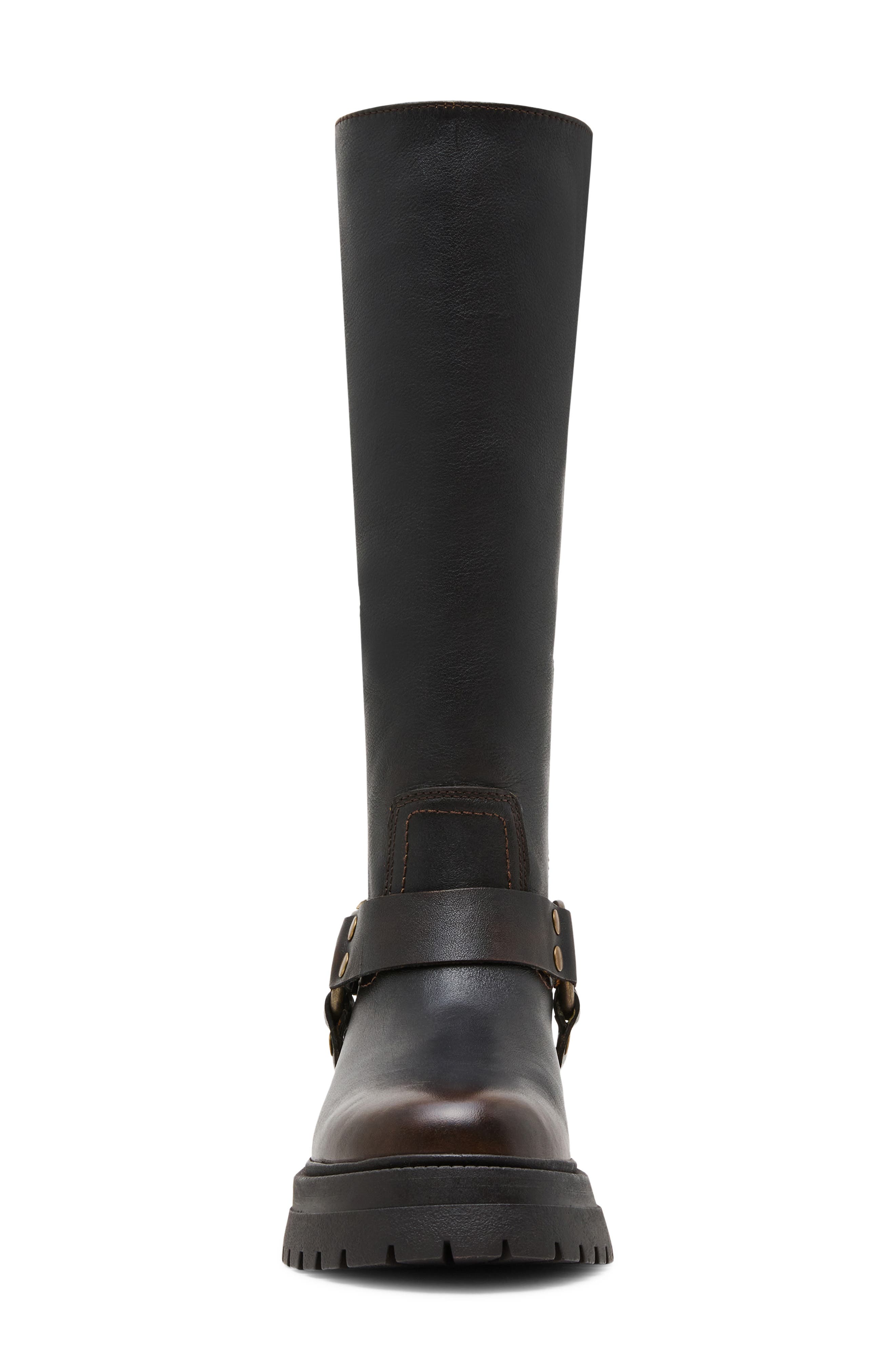 Everest Harness Boot, Alternate, color, BROWN LEATHER