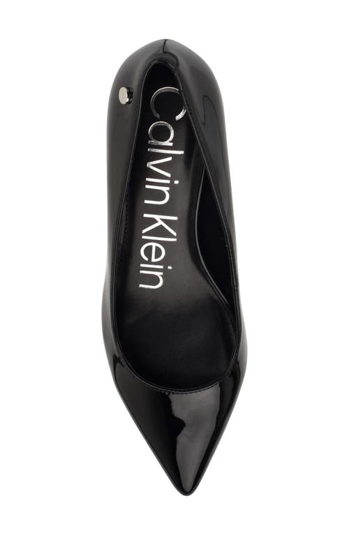 Calvin Klein Deja Pointed Toe Pump In Black