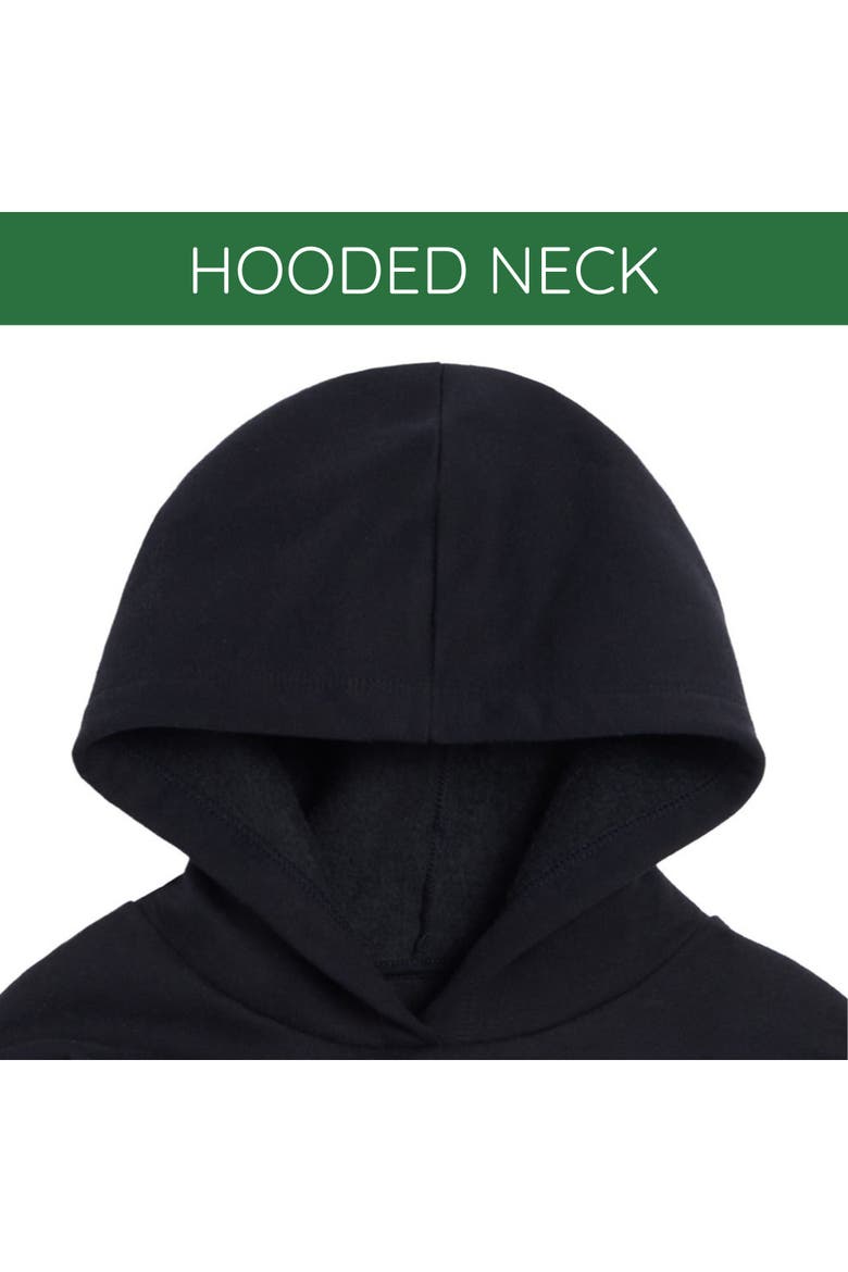 Pullover Hoodie, Alternate, color, Black Glinda Elphaba