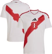 adidas Men's adidas  White Peru National Team FIFA x World Cup 2026 Home Replica Jersey