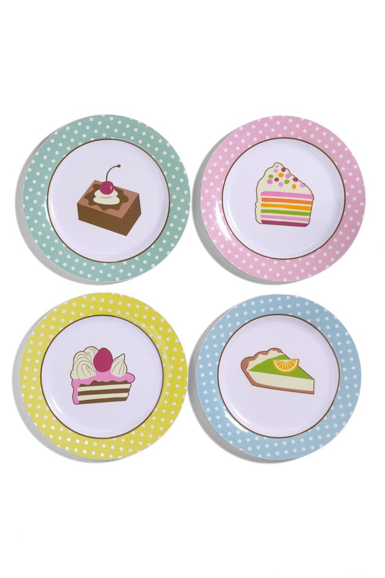 'Cake' Dessert Plate, Main, color, MULTI