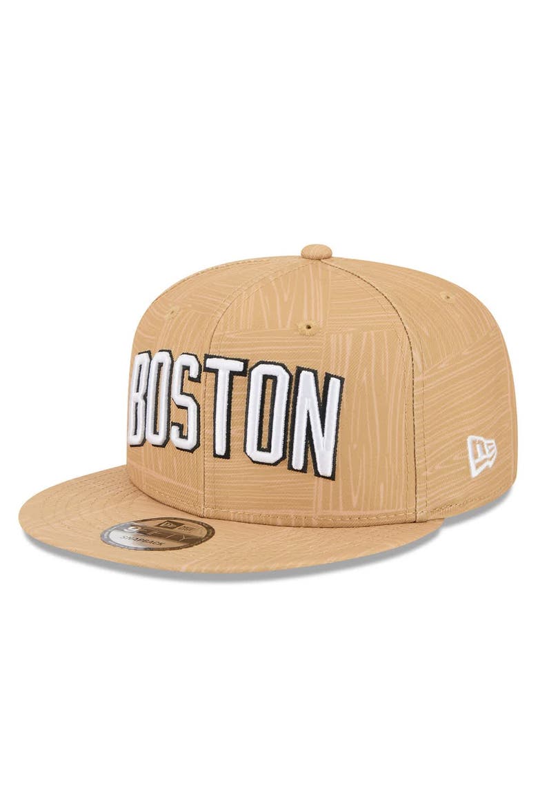 Men's New Era Gold Boston Celtics 2025/26 City Edition Alternate 9FIFTY Snapback Hat, Alternate, color, Gold