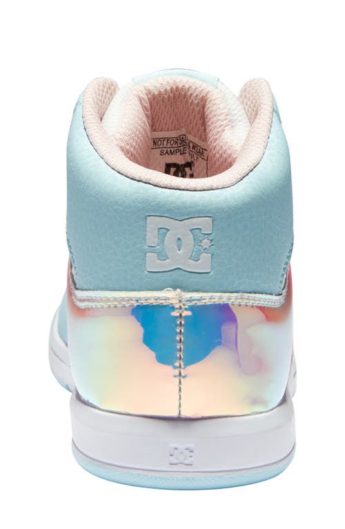 Dc Shoes Kids' Cure High-top Sneaker In Pink
