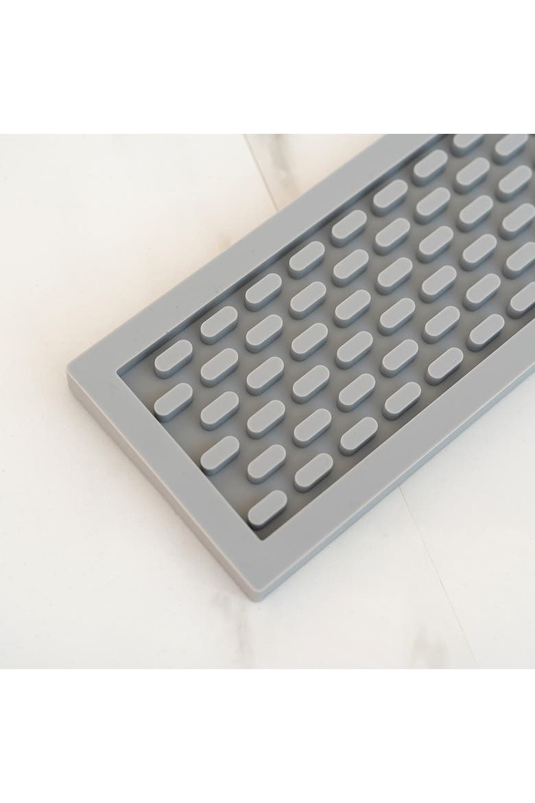 Grey Silicone Bar Mat, 3.25x18", Alternate, color, Grey