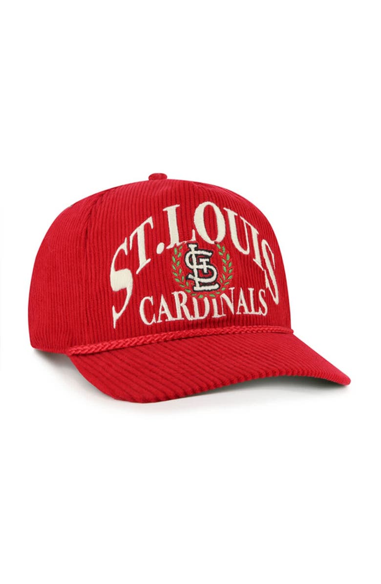 '47 Men's '47 Red St. Louis Cardinals Pitchout Rope Hitch Adjustable Hat, Alternate, color, Red