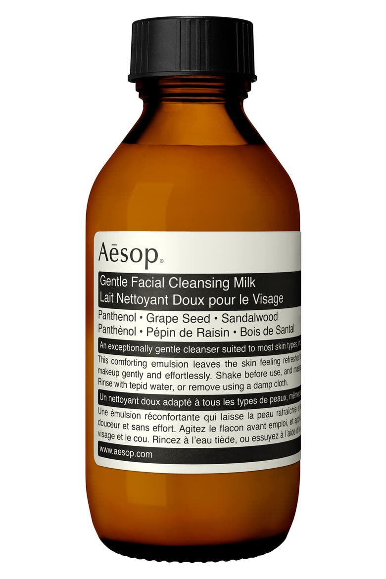 Gentle Facial Cleansing Milk, Main, color, NO COLOR