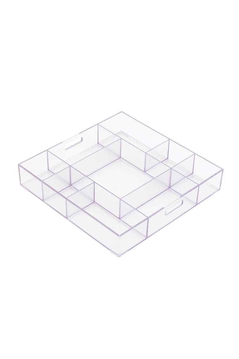 Loose Parts Stackable Tray - Clear, Main, color, Clear