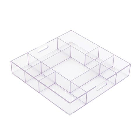 Loose Parts Stackable Tray - Clear