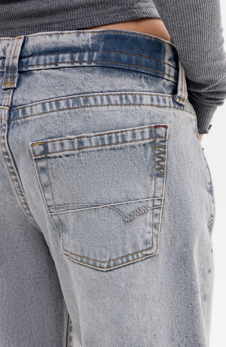 BDG Urban Outfitters Kayla Low Rider Baggy Jeans, Alternate, color, Grey