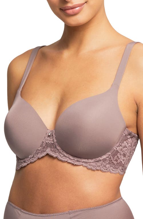 Montelle Intimates Pure Plus Underwire T-Shirt Bra in Almond Spice at Nordstrom, Size 30F