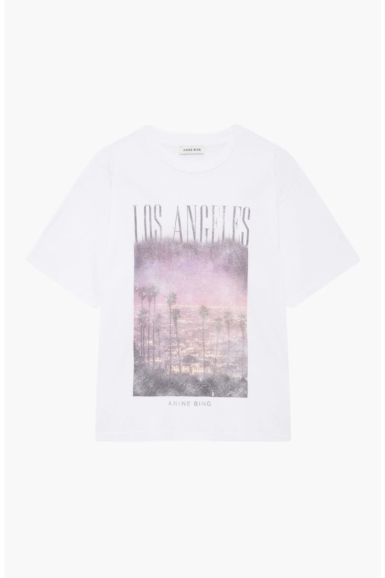 Cade Los Angeles Tee, Alternate, color, White