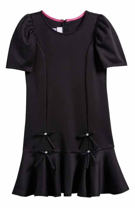 Iris & Ivy Kids' Flippy Knit Bow Dress