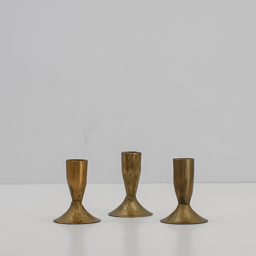 Cg Hunter 3.5" Iron Candleholders In Gold