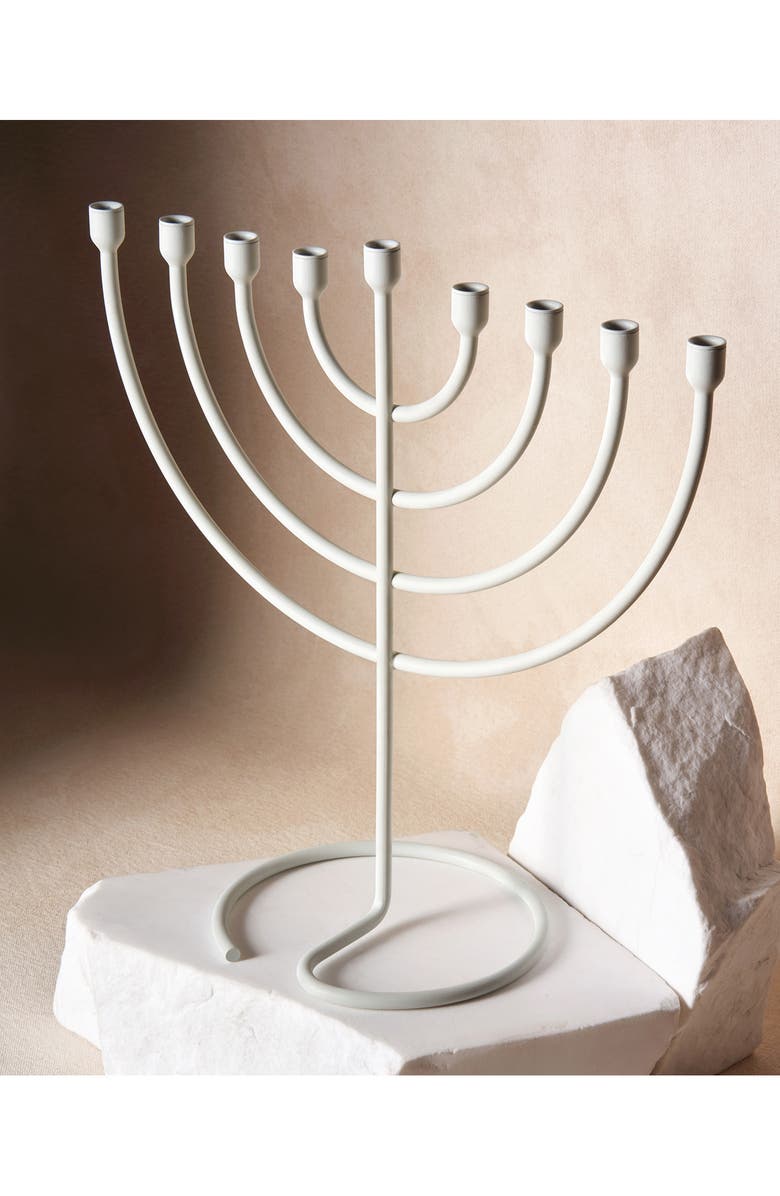 Via Maris Trace Menorah, Alternate, color,