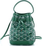 Pre-Owned Goyard Petit Flot Bucket Bag Coated Canvas Mini