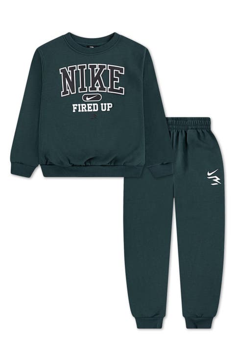 Kids' Collegiate Fired Up Sweatshirt & Pants Set (Little Kid & Big Kid)