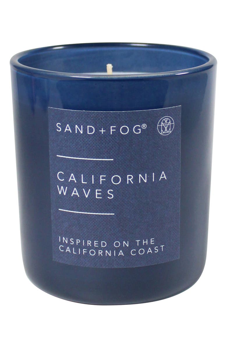 SAND AND FOG California Waves Candle, Alternate, color, California Waves